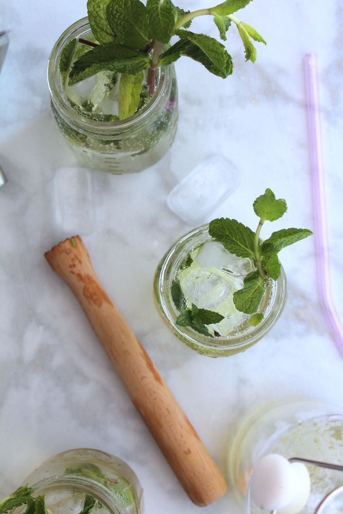 Refreshing Mint Lime Soda The Frayed Apron
