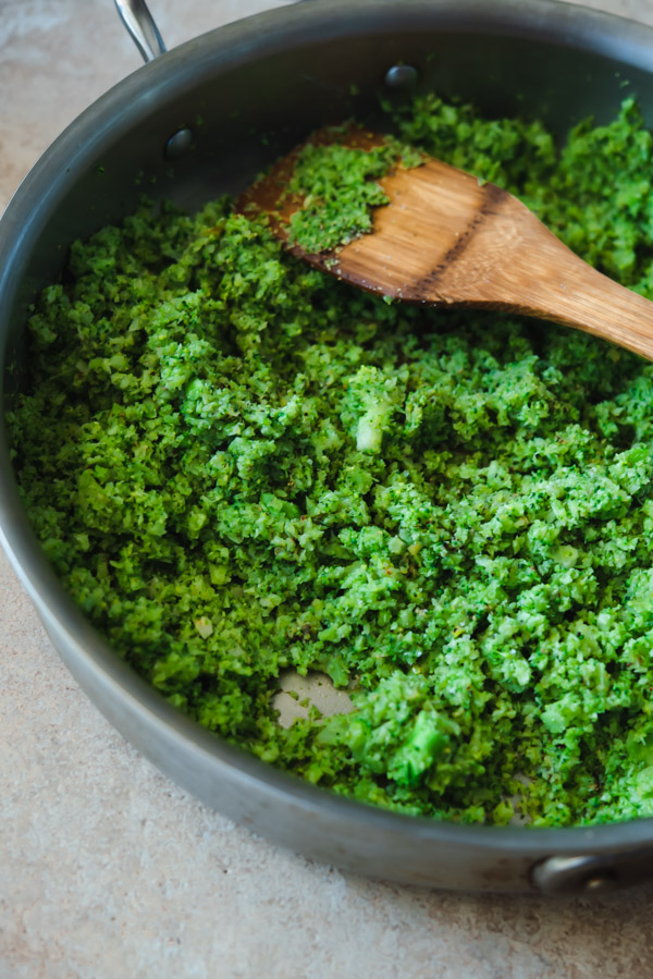 sauteed broccoli rice
