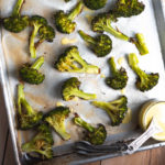 broccoli with lemon sauce roasted