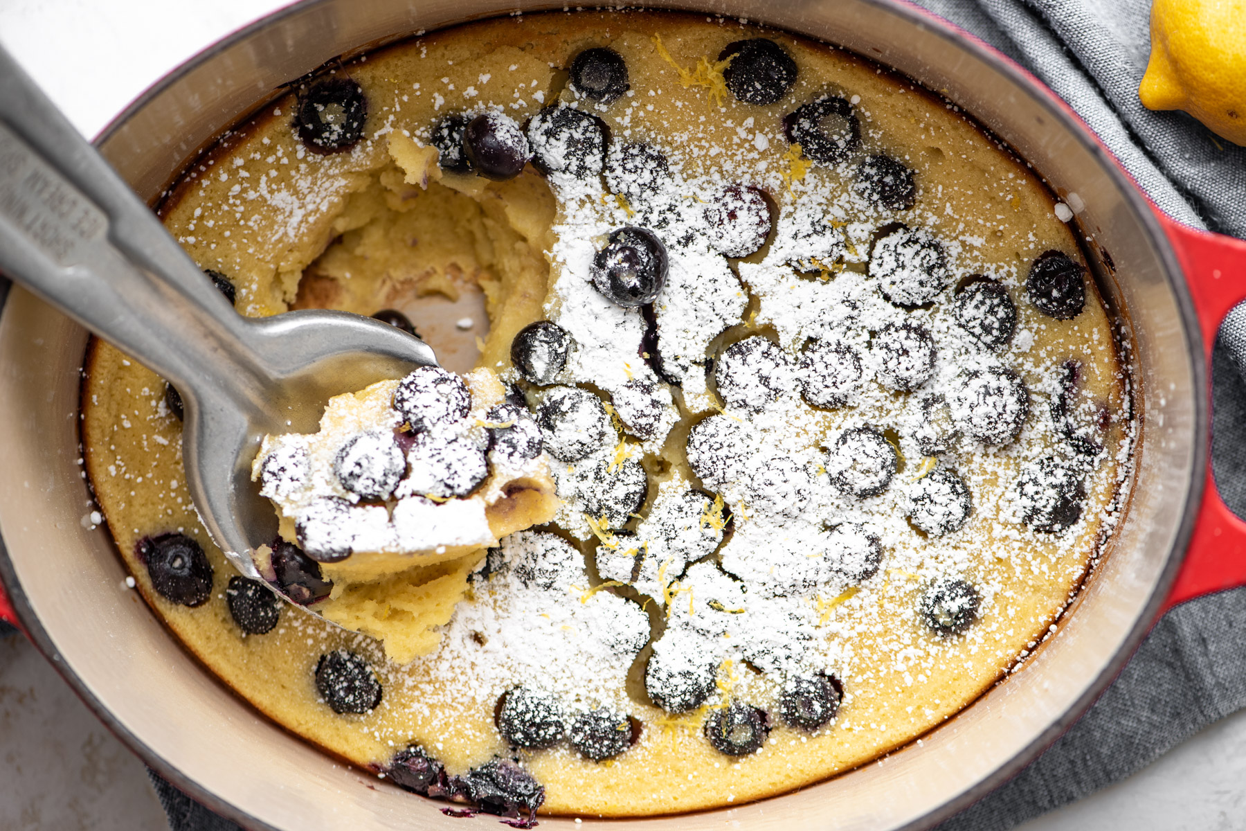 Buttermilk Blueberry Clafoutis An Easy Custard Cake The Frayed Apron