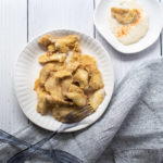 bluegill fish fried with cornmeal crust